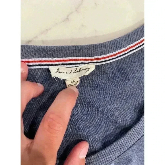 Jane and Delancey Blue White Star Print Tank Top Dress Women’s Size XS - Picture 5 of 6